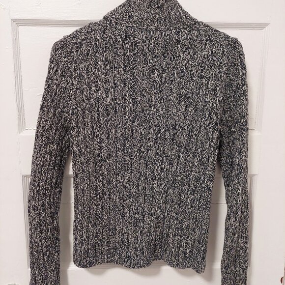 L.L. Bean Cable Knit Full Zip Cardigan Sweater - Picture 4 of 6